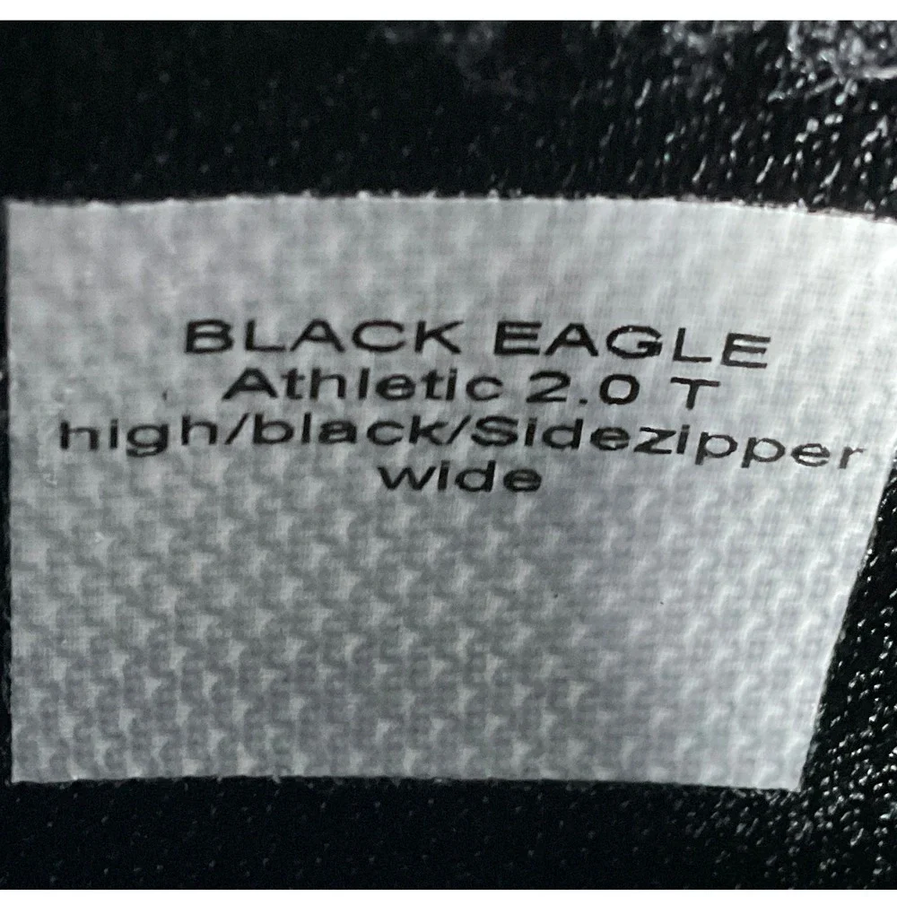 HAIX Black Eagle Athletic 2.0 T Tactical Side-Zip Boots Black Wide Men's 12